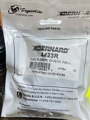 Bernard CAP, RUBBER, G'NECK INSUL