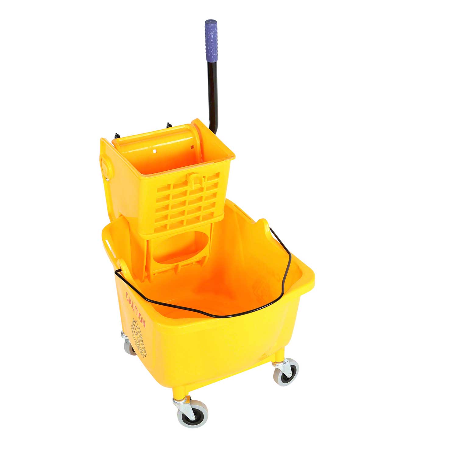 35 QT SIDEPRESS BUCKET AND WRINGER YELLOW