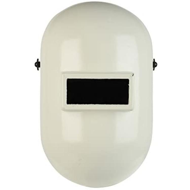 Pipeliner Welding Helmet, Fiberglass, White, Ratchet Headgear