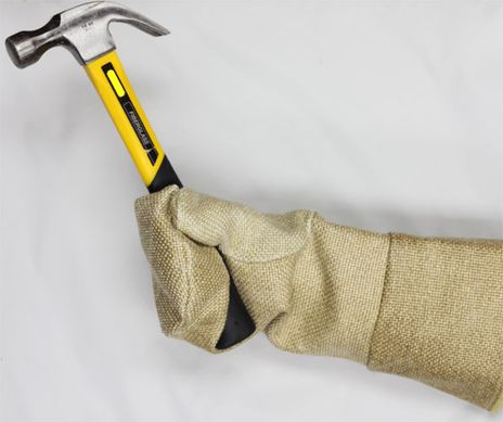 14" High Heat Mittens Single Layer: 35 oz. Zetex®