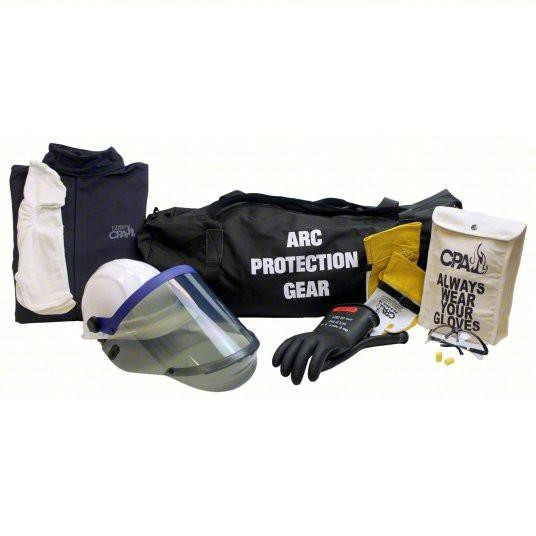 Arc Shields and Face Shield Kits: 12 Cal / cm2 Arc Hood Window W/Chin Cup