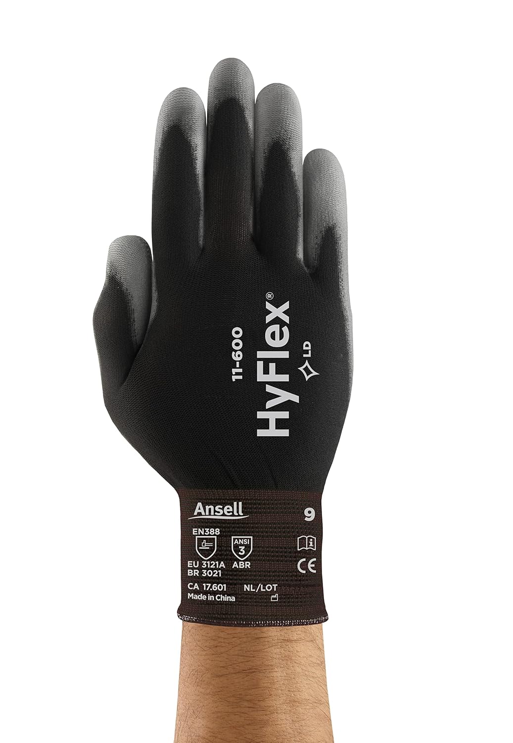 HYFLEX 11600 VEND PACK BLK SIZE 8,0