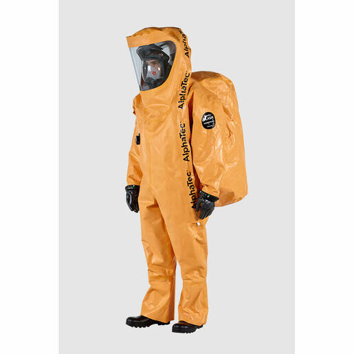 AlphaTec FLASH-VP1-NFPA, vent, antifog, sock, orange, 2XL