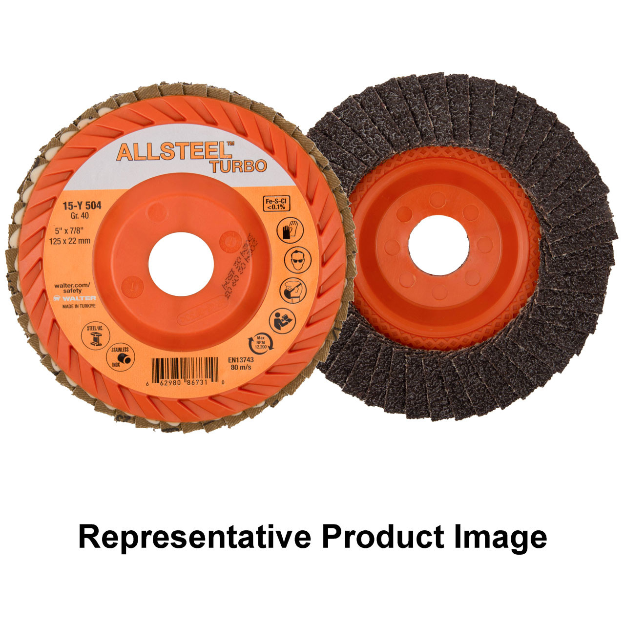 ALLSTEEL TURBO 4.5X7/8" GR40