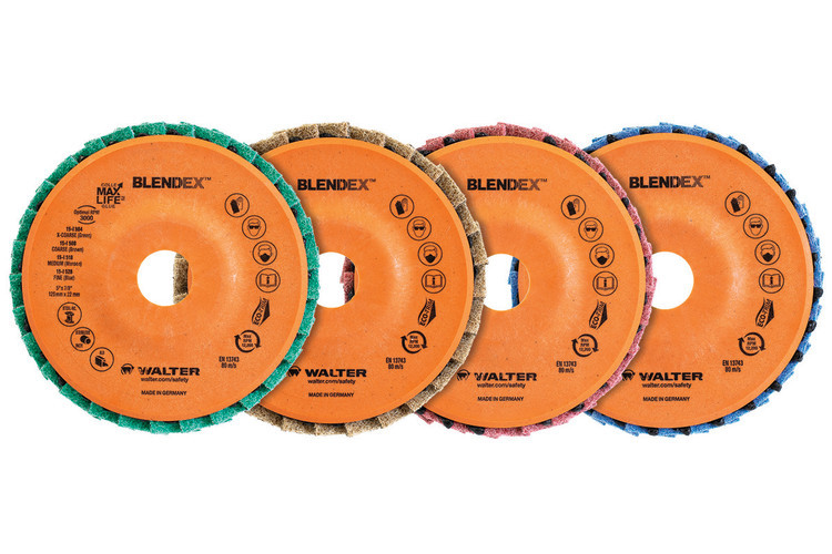 BLENDEX FLAP DISC 5X7/8" FINE