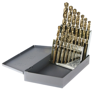 7PC HD JOBBER DRILL SET HEX SHANK