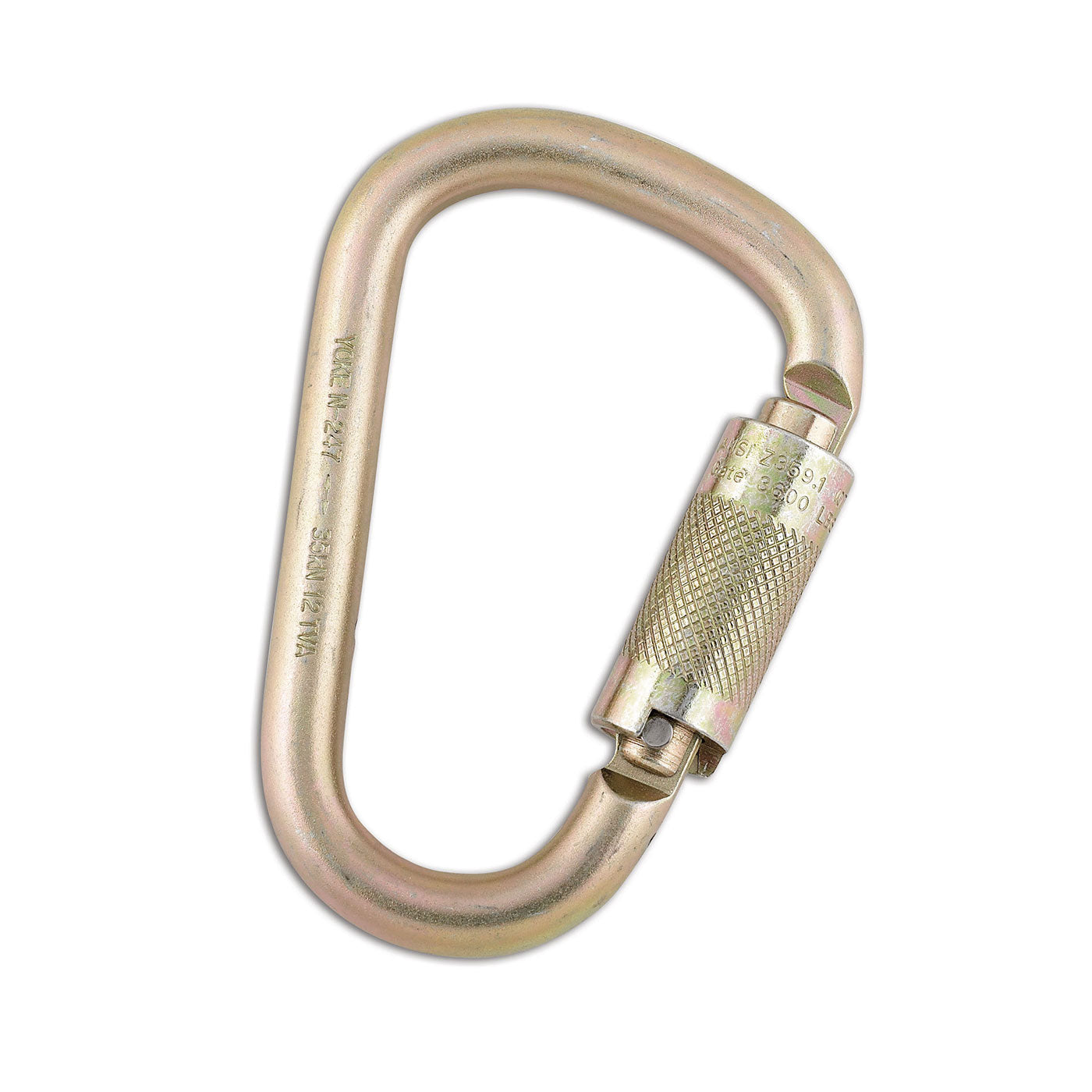 PIP CARABINER, STEEL, 1IN OPEN, OS