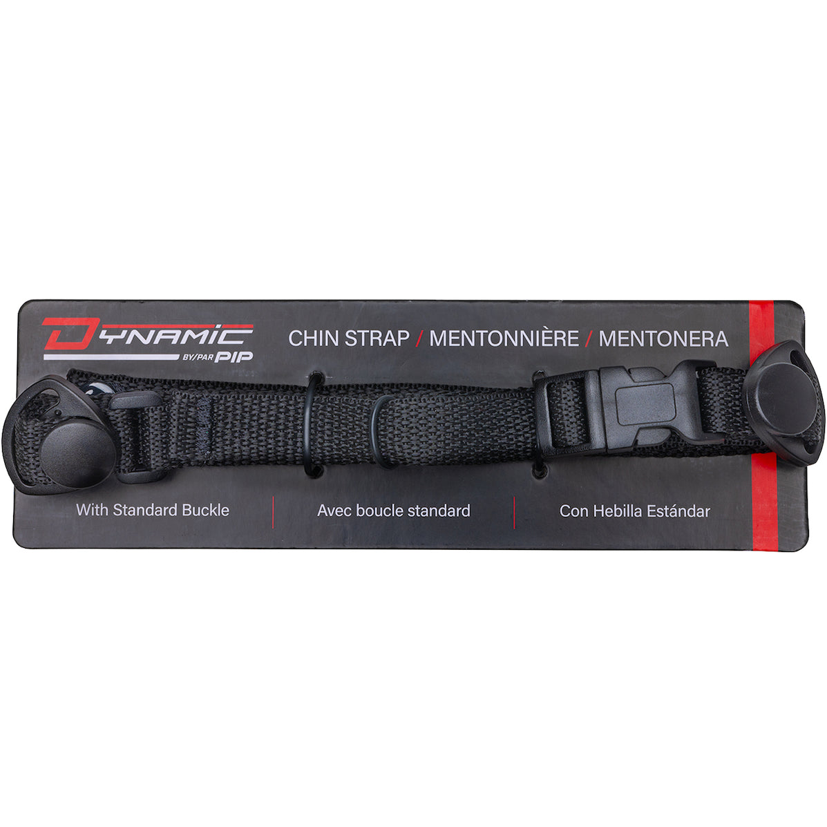 PIP 4 POINT CHIN STRAP WITH STANDARD CLIP