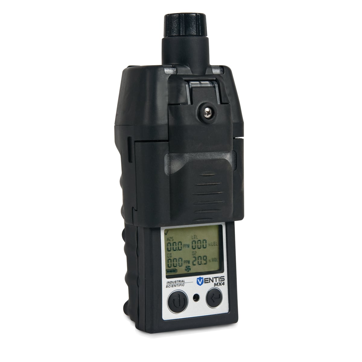 Ventis MX4, LEL (Pentane), SO2, NO2, Li-ion Ext Range, Desktop Charger, Pump, Orange, UL/CSA, English