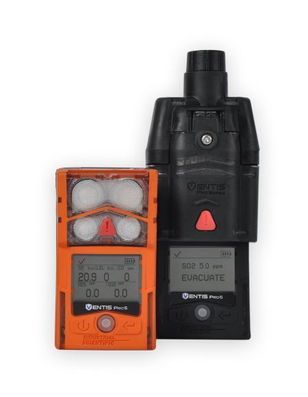Ventis Pro Series, CO, H2S, O2, Li-ion Ext Range, Desktop Charger, Black, UL/CSA, LENS™ Wireless, English
