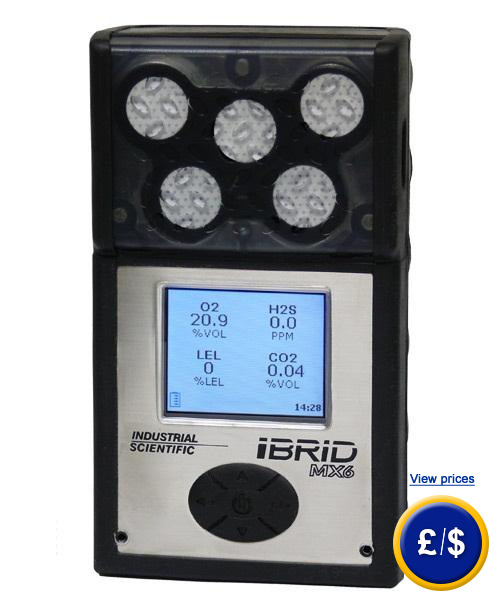 MX6,LEL,CO,H2S,O2,CO2(IR),LE,D,F
