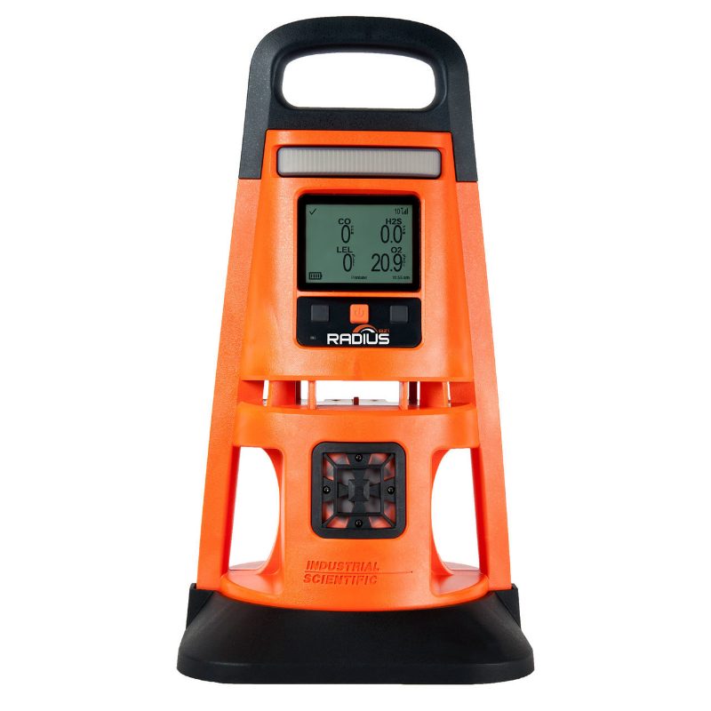Radius BZ1 Area Monitor, LEL (Pentane), NO2, H2, CO2 (IR), No Pump, UL/CSA, English