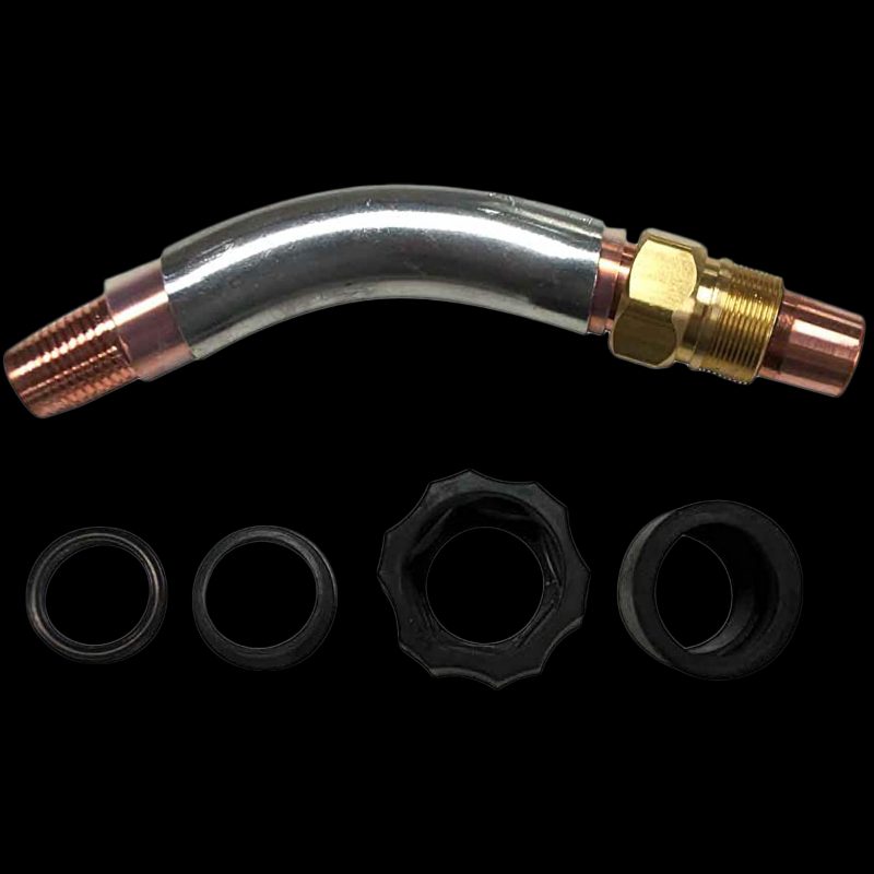 Bernard BODY TUBE ASSEMBLY, 45DEG SHORT FRONT THREAD