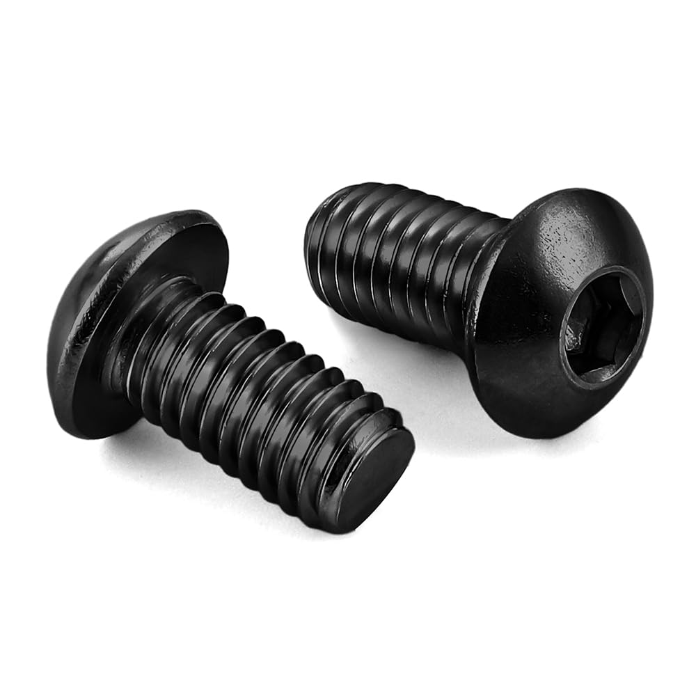 Bernard SCREW, 1/4-20 X 1/2" HEX SOCKET HD CAP, BLACK
