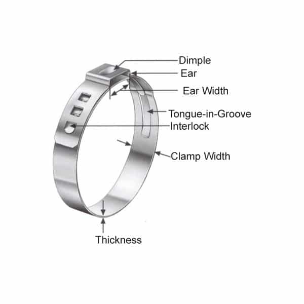 Bernard CLAMP 16701021 VENDOR P/N