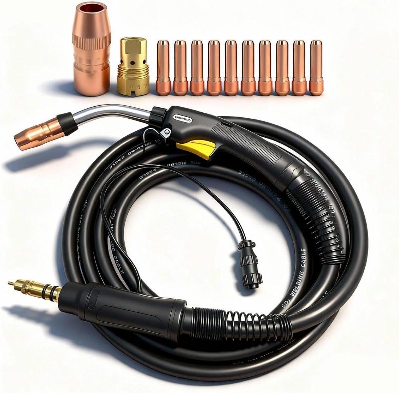 Bernard 300A,CL MIG Gun,10'(3.05m),3/64"(1.2mm),Miller®,Conv