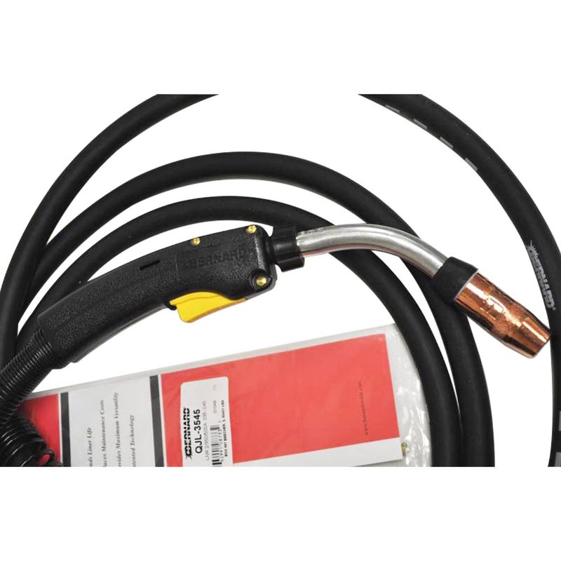 Bernard 400A,CL MIG Gun,20'(6.10m),.045"(1.2mm),Tweco® 4,Conv