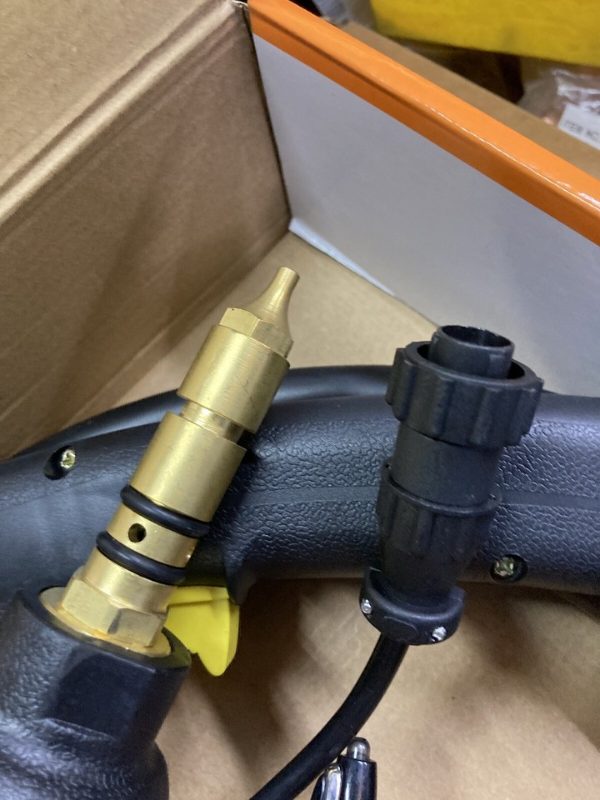 Bernard 500A,CL MIG Gun,25'(7.63m),.045"(1.2mm),Miller®,QLLA