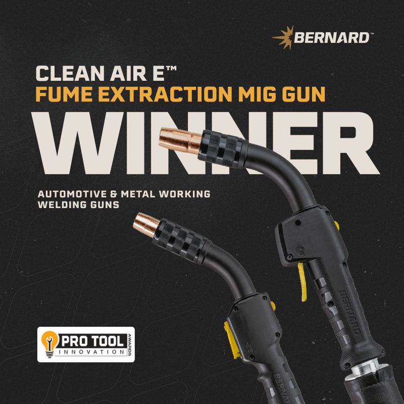 Bernard CLEAN AIR A/C MIG GUN, 500A / CL5