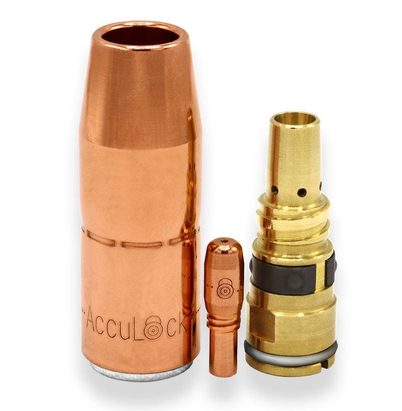 Bernard ACCULOCK NZ ASSY,1/4"REC 3/4" ORIFICE,BRASS