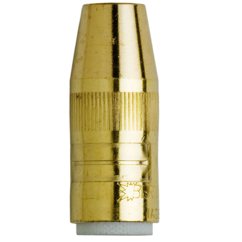 Bernard NOZZLE ASSY, TAPERED, 1/2"X 1/8" RECESS, BRASS