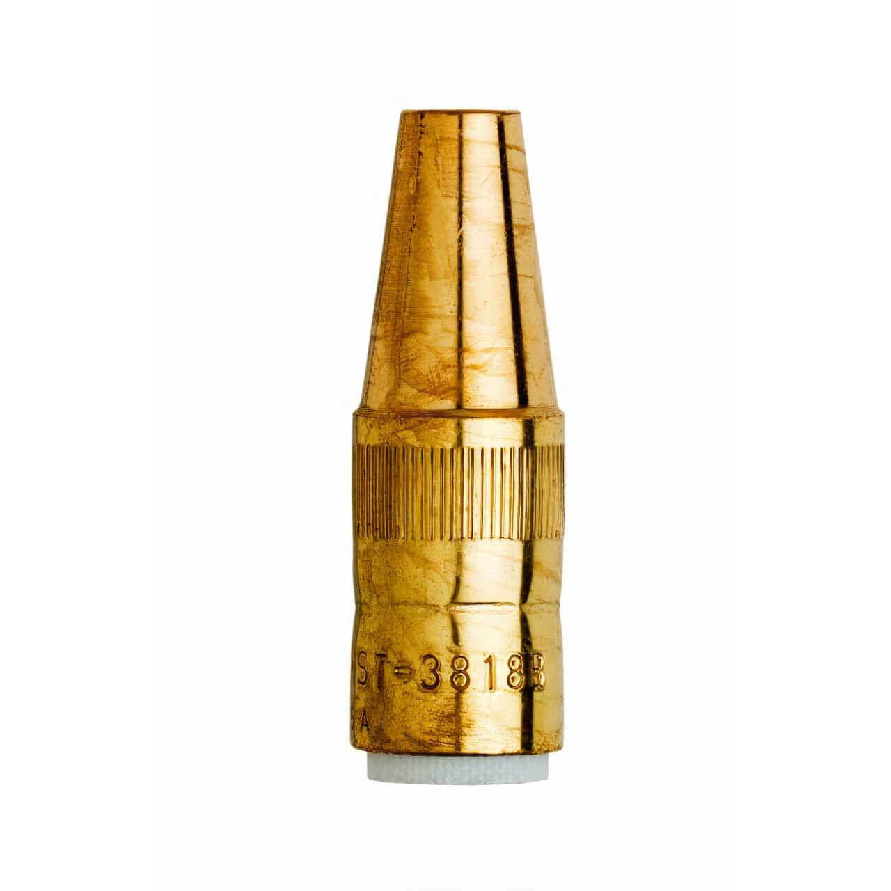 Bernard NOZZLE ASSY, TAPERED, 3/8"X FLUSH, BRASS