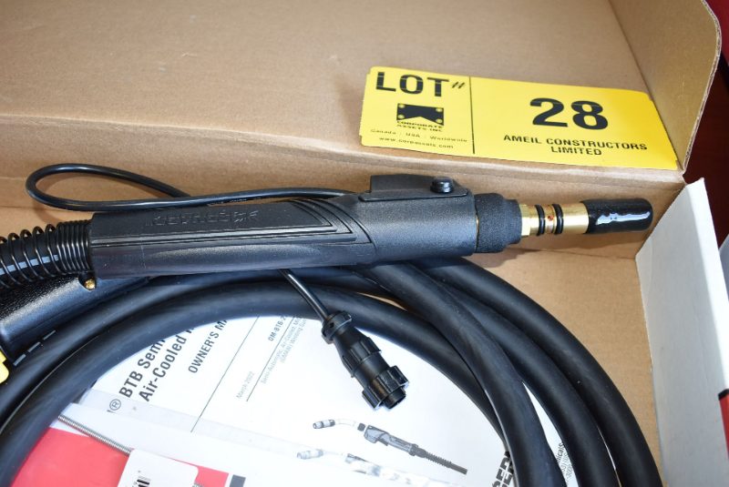 Bernard 500A,BTB MIG Gun,20'(6.10m),3/32"(2.4mm),Miller®,QLLA