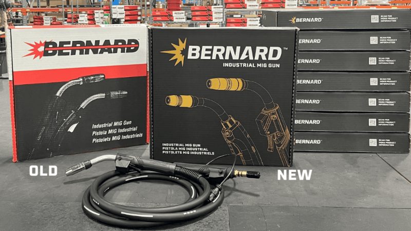 Bernard 500A,BTB MIG Gun,20'(6.10m),.045"(1.2mm),Lincoln®,Conv