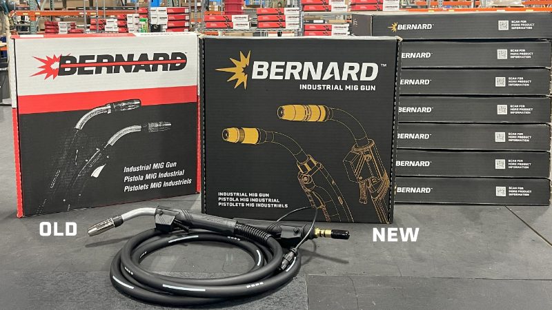 Bernard 500A,BTB MIG Gun,25'(7.63m),1/16"(1.6mm),Lincoln®,Conv