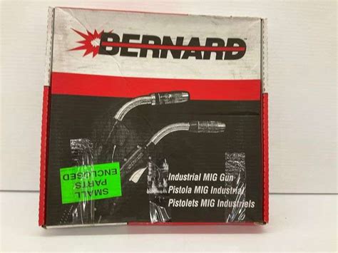 Bernard 600A,BTB MIG Gun,10'(3.05m),1/8"(3.2mm),Tweco® 4,Conv