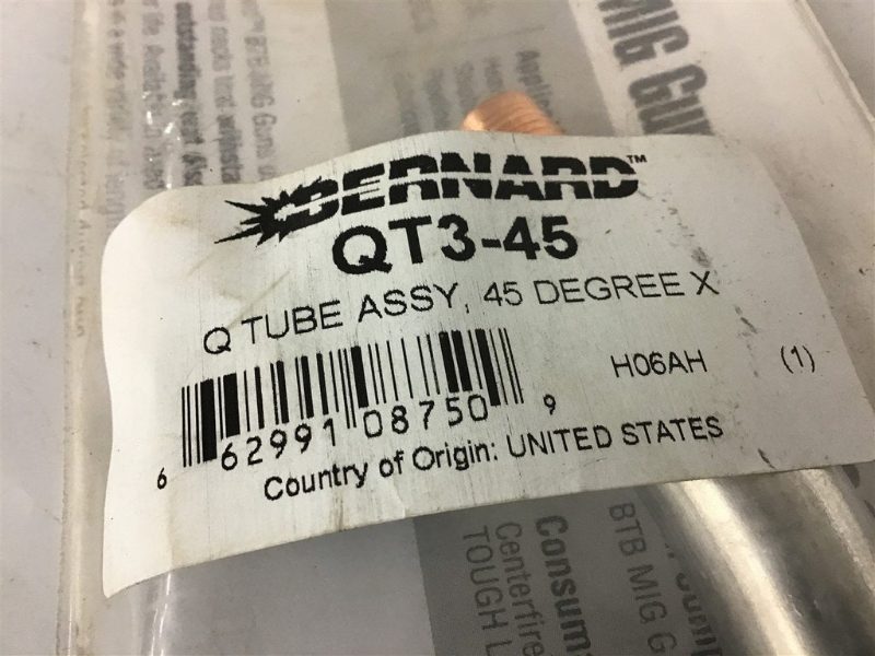 Bernard Q TUBE ASSY, 45 DEGREE X