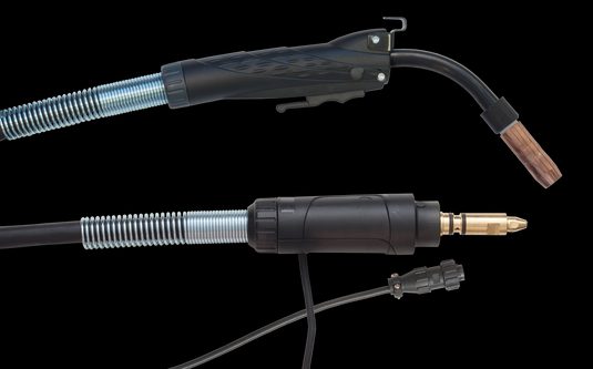 Bernard BERNARD S-GUN 250 AMP, 15FT 45 DEG NECK MILLER