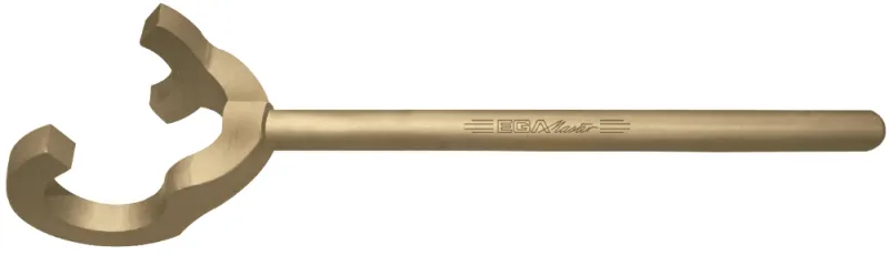 EGA Master LONG VALVE SPANNER 16"-20" WITH PLASTIC HANDLE NON SPARKING Al-Bron