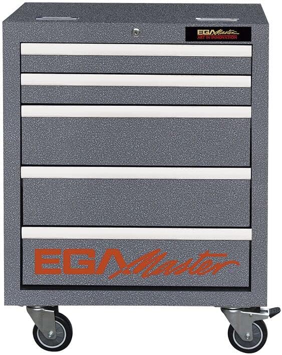 EGA Master ROLLBER CABINET 5 DRAWERS (YELLOW)
