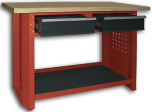 EGA Master WORKBENCH WITH VERTICAL PANEL 1145 X 635 X 1585 MM (3 DRAWERS)