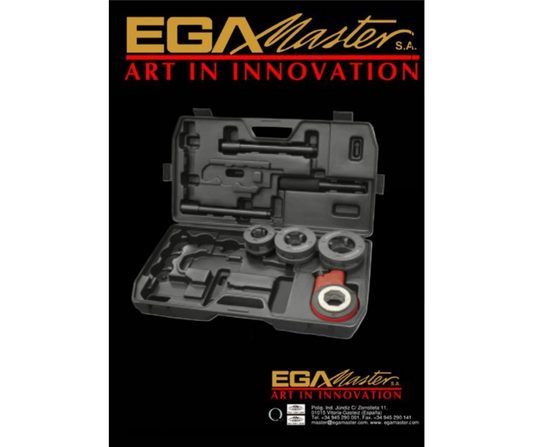 EGA Master POWER DRIVER (220-240V/ 50-60 HZ) FOR 12" HYDRAULIC ROLL GROOVER /2" THREADING MACHINE