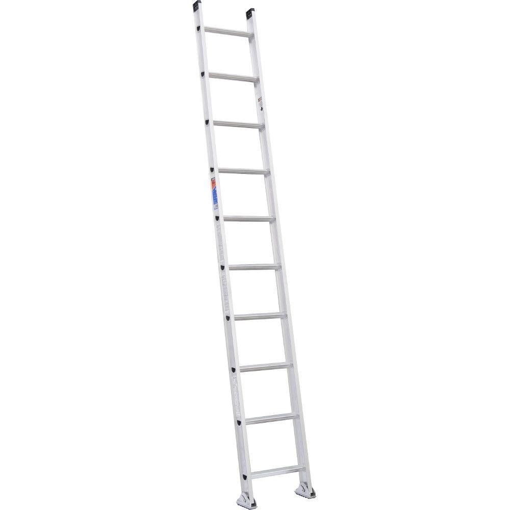 EGA Master ALUMINIUM SINGLE SECTION LADDER 10 RUNGS