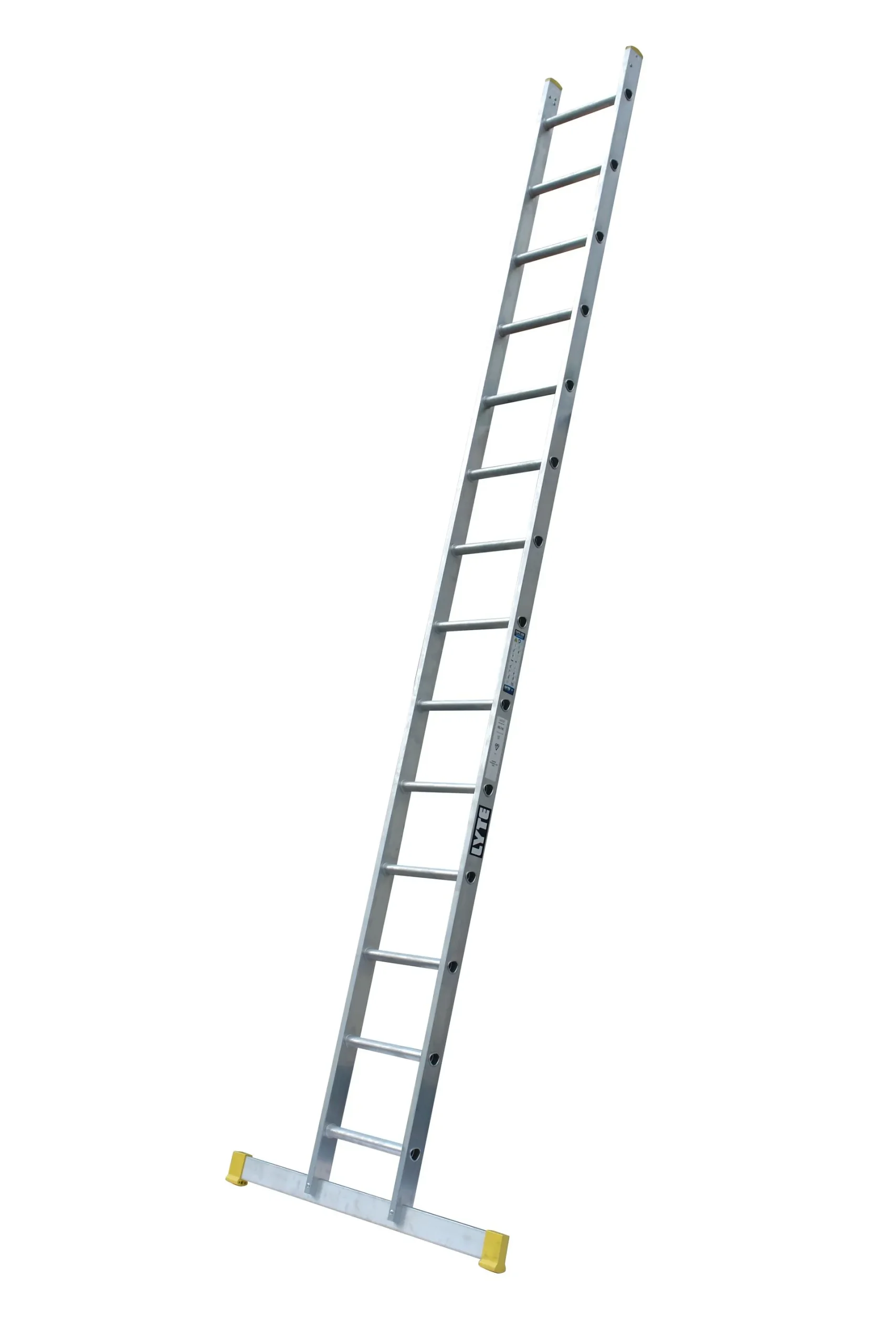 EGA Master ALUMINIUM SINGLE SECTION LADDER 12 RUNGS