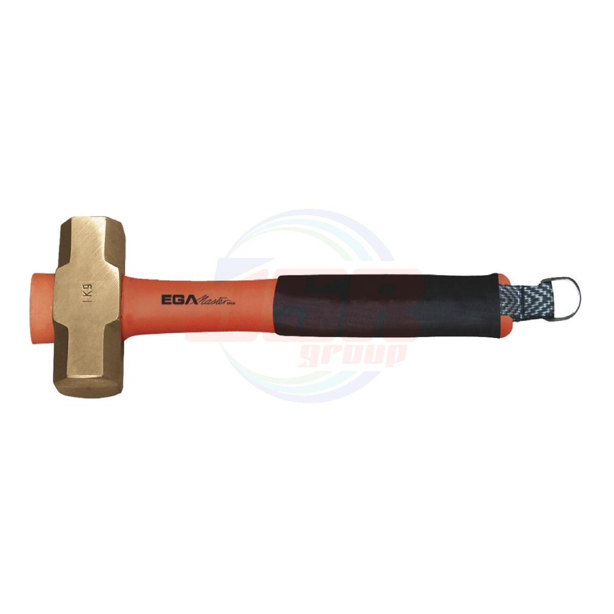 EGA Master MACHINIST HAMMER 200 GR FIBERGLASS HANDLE NON SPARKING Cu-Be.