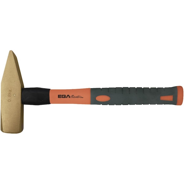 EGA Master MACHINIST HAMMER 300 GR FIBERGLASS HANDLE NON SPARKING Cu-Be.