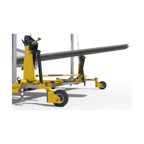 3M™ DBI-SALA® FlexiGuard™ Adjustable Height Box Frame System, 8530288, silver/yellow, 12 ft to 18 ft (3.7 m to 5.5 m)