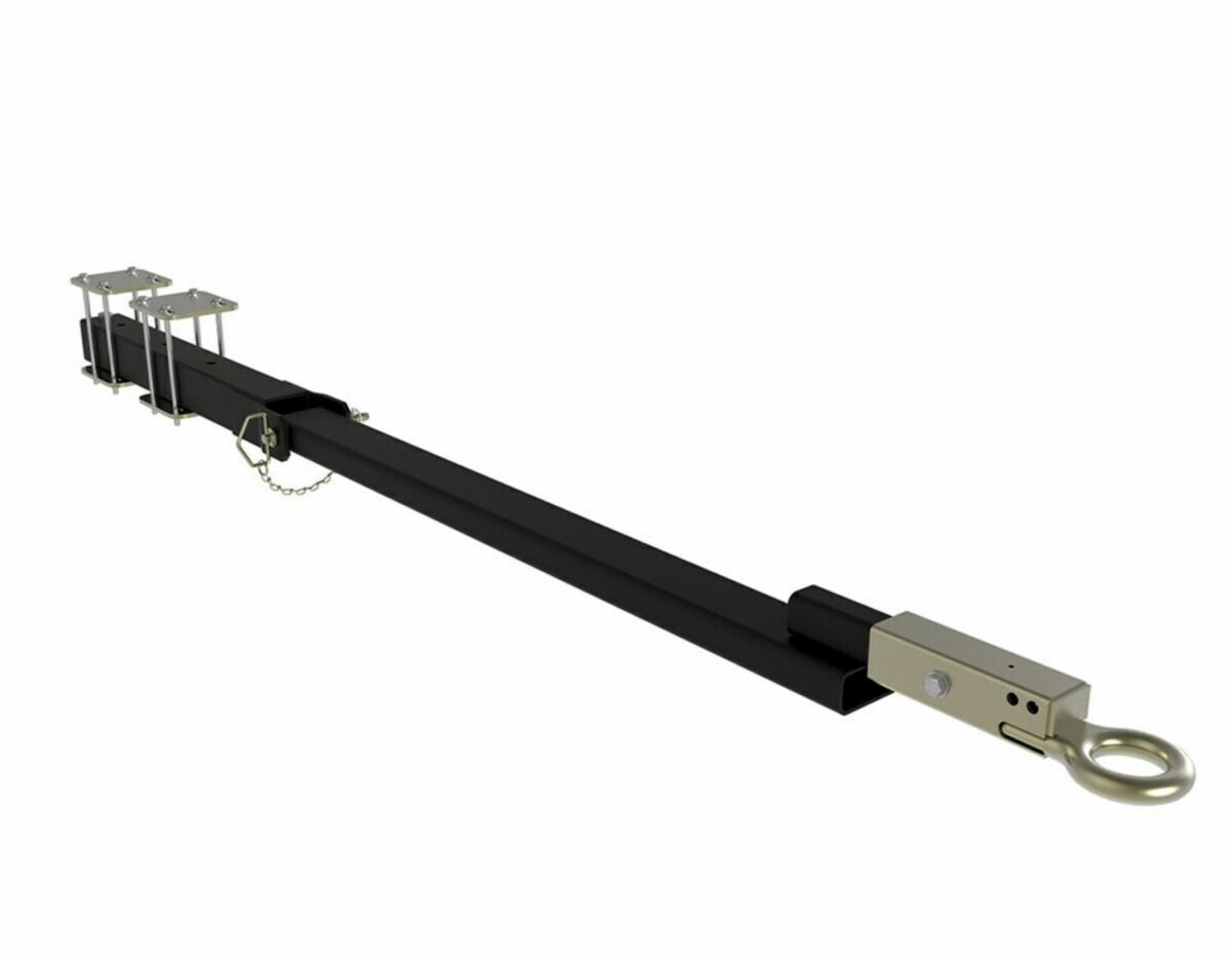 3M™ DBI-SALA® Flexiguard™ Pintle Hitch Tube Assembly Adapter 8512346, Zinc Plated Steel