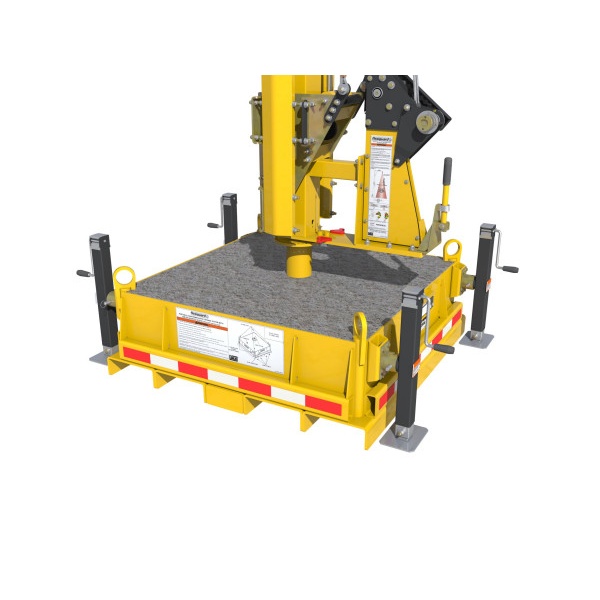 3M™ DBI-SALA® Flexiguard™ Top Wind Jack Assembly 8526970, 7000 lb Capacity