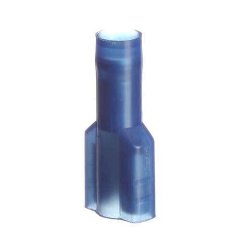 3M™ Scotchlok™ Female Disconnect, MNG14-250DFIX, blue, nylon-insulated with insulation grip, 16-14 AWG