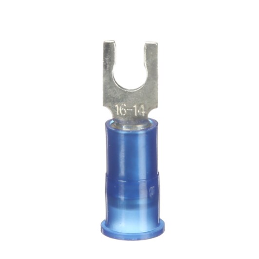 3M™ Scotchlok™ Locking Fork, MNG14-6FLX, nylon insulated with insulation grip, stud size 6