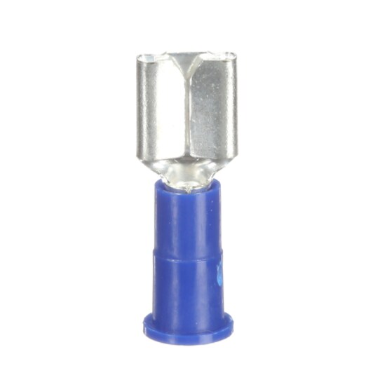 3M™ Scotchlok™ Female Disconnect, MVU14-250DFX, blue, vinyl-insulated, 16-14 AWG