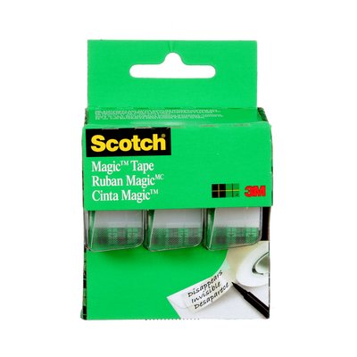Scotch® Magic™ Tape, 3105-ESF, 3/4 in x 300 in (19 mm x 7.62 m)