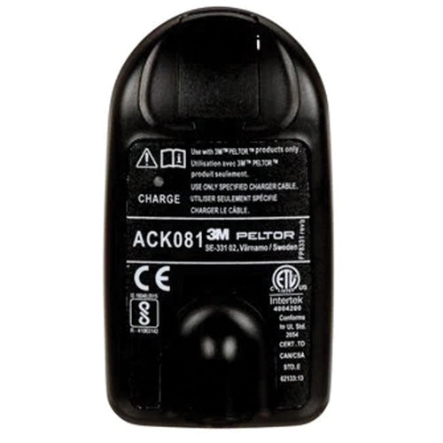 3M™ PELTOR™ Rechargeable LI-ION Battery Pack ACK081B/1, 3,7 Volt, 2150mAh, 8Wh, 48 EA/Case