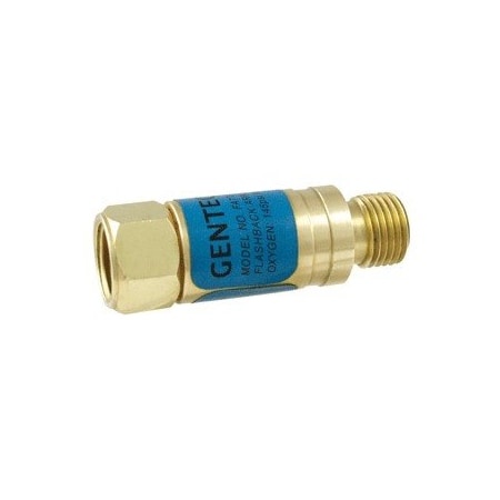 Flashback Arrestor, Torch End Adapter, Oxy