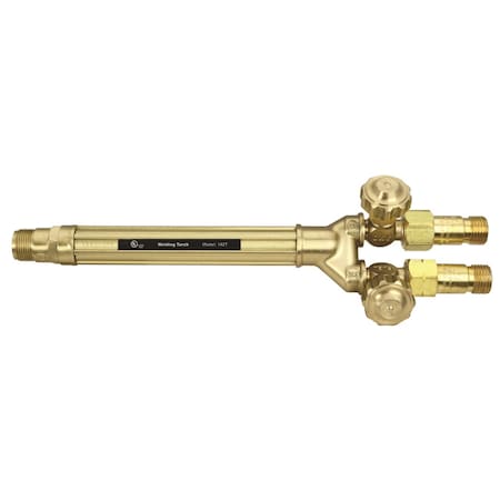 Torch Handle, Medium Duty w/Chk Valves, Clamshell Pk